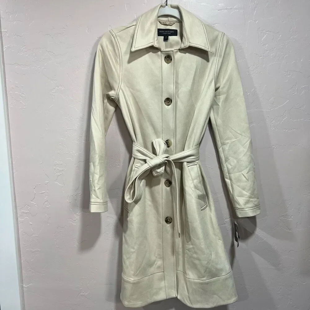 Andrew Marc New York NWTs Trench Coat - Picture 1 of 10